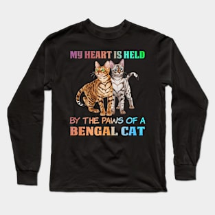 bengal cat Long Sleeve T-Shirt